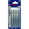 imageBosch T244D3 4quot 6 TPI TShank Jig Saw Blades 5 Piece