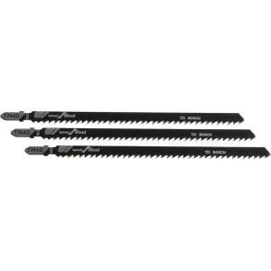 imageBOSCH T744D3 3Piece 6 In 7 TPI Speed for Wood TShank Jig Saw Blades 7 6 TPI  3 pcs