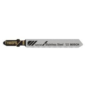 imageBosch T127D 5Piece 4 In 8 TPI Special for Aluminum TShank Jig Saw BladesStainless Steel