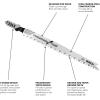 imageBosch T234X3 3Piece 412 In 812 TPI Progressor Wood Cutting TShank Jig Saw Blades Silver