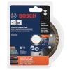 imageBOSCH DB442C 4 in Premium Turbo Rim Diamond Blade with 58 in 78 in Arbor for Smooth Cut WetDry Cutting Applications in Concrete Masonry412Inch