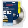 imageBOSCH DB443C 4 in Premium Continuous Rim Diamond Blade with 58 in 78 in Arbor for Clean Cut WetDry Cutting Applications in Tile Granite MarbleWet