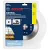 imageBOSCH DB443C 4 in Premium Continuous Rim Diamond Blade with 58 in 78 in Arbor for Clean Cut WetDry Cutting Applications in Tile Granite MarbleWet