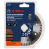 imageBOSCH DB742C 7 In Premium Turbo Rim Diamond Blade with 78 In Diamond Arbor Knockout for Smooth Cut WetDry Cutting Applications in Concrete Masonry5 In