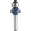 imageBosch 18Inch Radius Roundover Two flutes Router Bit with Ball Bearing