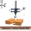 imageBosch 84623M 14quot Shank Tongue ampamp Groove Router Bit 3Wing with Bearing