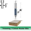 imageBosch 85442M 12 In x 2 In Carbide Tipped 2Flute Flush Trim Bit