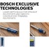 imageBosch 85602M 12 in x 112 in Carbide Tipped 3Flute Templet Trim Bit