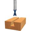 imageBOSCH RBS010 10Piece 12 in and 14 in Shank CarbideTipped AllPurpose Professional Router Bits Assorted Set with Case for Applications in Straight Trimming Decorative Edging Dovetail JoineryAssorted