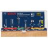 imageBOSCH RBS010 10Piece 12 in and 14 in Shank CarbideTipped AllPurpose Professional Router Bits Assorted Set with Case for Applications in Straight Trimming Decorative Edging Dovetail JoineryAssorted