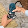 imageBosch PR20EVSK Colt Palm Grip 56 Amp 1Horsepower FixedBase VariableSpeed Router with Edge Guide