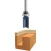 imageBosch 85672M 12 in x 114 in Carbide Tipped 2Flute Top Bearing Straight Trim Bit