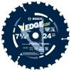 imageBosch DCB724B25 714 In 24 Tooth Edge Circular Saw Blades for Framing 1Piece1 Count Pack of 1