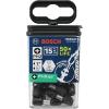 imageBOSCH ITDPH2115 15Pack 1 In Driven Phillips 2 Impact Tough Screwdriving Insert Bits