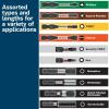 imageBOSCH ITDT25215 15Pack 2 in Driven Torx 25 Impact Tough Screwdriving Power Bits