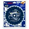 imageBosch DCB724D 714 In 24 Tooth Edge Circular Saw Blade for Wet Lumber