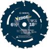 imageBOSCH DCB618 612 In 18 Tooth Daredevil Portable Saw Blade CordedCordless Fast Cut Blue