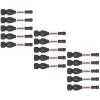 imageBOSCH ITDSQ2215 15Pack 2 in Driven Square 2 Impact Tough Screwdriving Power Bits