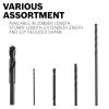 imageBOSCH BL2747 1Piece 516 In x 12 In Extra Length Aircraft Black Oxide Drill Bit for Applications in LightGauge Metal Wood Plastic516 Pack of 3