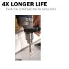 imageBOSCH CO2131 1Piece 116 In x 178 In Cobalt Metal Drill Bit for Drilling Applications in LightGauge Metal HighCarbon Steel Aluminum and Ally Steel Cast Iron Stainless Steel Titanium332 x 214