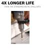 imageBOSCH CO2131 1Piece 116 In x 178 In Cobalt Metal Drill Bit for Drilling Applications in LightGauge Metal HighCarbon Steel Aluminum and Ally Steel Cast Iron Stainless Steel Titanium1164 x 314