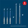 imageBOSCH PTBX18 18 in x 5 in Porcelain Tile Drill Bit5 Bits