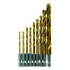 imageBOSCH TI2159IM 1Piece 12 In x 6 In Titanium Nitride Coated Metal Drill Bit Impact Tough with ImpactRated Hex Shank for Applications in HeavyGauge Carbon Steels Light Gauge Metal HardwoodAssorted