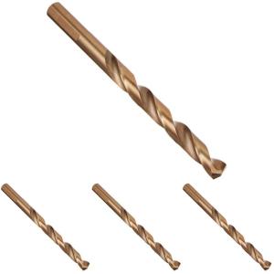 imageBOSCH CO2131 1Piece 116 In x 178 In Cobalt Metal Drill Bit for Drilling Applications in LightGauge Metal HighCarbon Steel Aluminum and Ally Steel Cast Iron Stainless Steel Titanium1964 x 438 Pack of 4