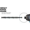 imageBOSCH BL14 14Piece Assorted Set ThreeFlat Shank Black Oxide Drill Bits for Applications in LightGauge Metal Wood Plastic14pc