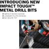 imageBOSCH BL2160 1Piece 3364 In x 6 In Fractional Reduced Shank Black Oxide Drill Bit for Applications in LightGauge Metal Wood Plastic