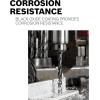 imageBOSCH BL2164 1Piece 3764 In x 6 In Fractional Reduced Shank Black Oxide Drill Bit for Applications in LightGauge Metal Wood Plastic