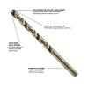imageBOSCH CO2131B 1Piece 116 In x 178 In Cobalt M42 Metal Drill Bit with ThreeFlat Shank for Drilling Applications in Stainless Steel Cast Iron Titanium LightGauge Metal Aluminum21 pc Drill Bit Set