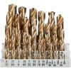 imageBOSCH GO21 21Piece Assorted Set Gold Oxide Drill Bits with Included Case Standard Shank Diameters for General Purpose Applications in Wood Plastic LightGauge Metal29pc