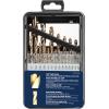 imageBOSCH GO21 21Piece Assorted Set Gold Oxide Drill Bits with Included Case Standard Shank Diameters for General Purpose Applications in Wood Plastic LightGauge Metal21pc