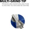 imageBOSCH NS2000 4Piece Carbide Tipped Natural Stone Tile Bits Assorted Set for Drilling Natural Stone Granite Slate Ceramic and Glass Tiles Easy Application with No Water Required316 Bit