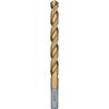 imageBOSCH TI14 14Piece Assorted Set Titanium Nitride Coated Metal Drill Bits with Included Case with ThreeFlat Shank for Applications in HeavyGauge Carbon Steels Light Gauge Metal Hardwood1332 Diameter