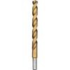 imageBOSCH TI14 14Piece Assorted Set Titanium Nitride Coated Metal Drill Bits with Included Case with ThreeFlat Shank for Applications in HeavyGauge Carbon Steels Light Gauge Metal Hardwood1532 Diameter
