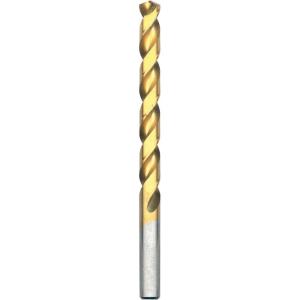 imageBOSCH TI14 14Piece Assorted Set Titanium Nitride Coated Metal Drill Bits with Included Case with ThreeFlat Shank for Applications in HeavyGauge Carbon Steels Light Gauge Metal Hardwood2364 Diameter