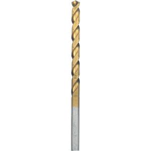 imageBOSCH TI14 14Piece Assorted Set Titanium Nitride Coated Metal Drill Bits with Included Case with ThreeFlat Shank for Applications in HeavyGauge Carbon Steels Light Gauge Metal Hardwood732 Diameter