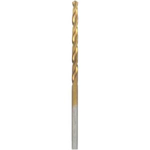 imageBOSCH TI14 14Piece Assorted Set Titanium Nitride Coated Metal Drill Bits with Included Case with ThreeFlat Shank for Applications in HeavyGauge Carbon Steels Light Gauge Metal Hardwood332 Diameter