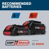 imageBOSCH GLF18V25N 18V Laminate Trim Router  Powerful Brushless Motor 1000030000 RPM Lightweight Ergonomic Enhanced Dust Extraction Quick Depth Adjustments for Precise Trimming
