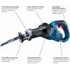 imageBOSCH GSA18V125N 18V EC Brushless 114 InStroke MultiGrip Reciprocating Saw Bare ToolBareTool