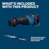 imageBOSCH GSA18V126N PROFACTOR 18V Reciprocating Saw  114quot Stroke 03000 SPM BITURBO Brushless KickBack Control 6 Speed Settings ToolFree Blade Change Bare Tool
