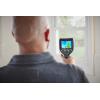 imageBOSCH GTC400C 12V Max Connected Thermal Camera Includes 2 Ah 12V Max LithiumIon Battery ampamp Charger USB Cable ampamp Soft PouchLarge Screen wVoice Notes
