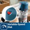 imageBOSCH 1617EVS 225 Horesepower Electronic FixedBase Router with a Variable Speed Motor