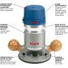 imageBOSCH 1617EVS 225 Horesepower Electronic FixedBase Router with a Variable Speed Motor