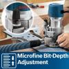 imageBOSCH 1617EVS 225 Horesepower Electronic FixedBase Router with a Variable Speed Motor