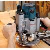 imageBOSCH MRC23EVSK Combination Router 15 Amp 23 Horsepower Corded Variable Speed Combination Plunge ampamp FixedBase Router Kit with Hard CaseCombination Router