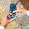 imageBOSCH PR20EVSNK Colt Installers Kit 57 Amp 1 Hp FixedBase VariableSpeed Router with 3 Assorted Bases and Edge Guide