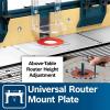 imageBOSCH RA1181 Benchtop Router Table 27 in x 18 in Aluminum Top with 212 in Vacuum Hose PortHeavy Duty  Aluminum Top